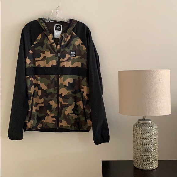 adidas Jackets & Blazers - Adidas Camo Climalite Windbreaker